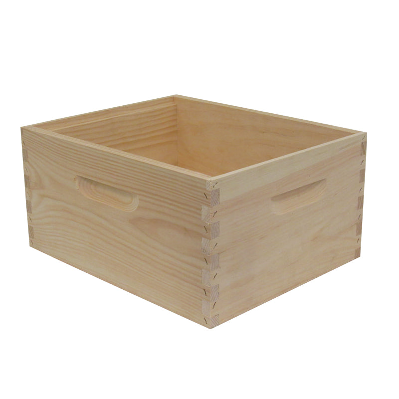 Deep Hive Body – Fingerjointed Assembled 8 or 10-frame