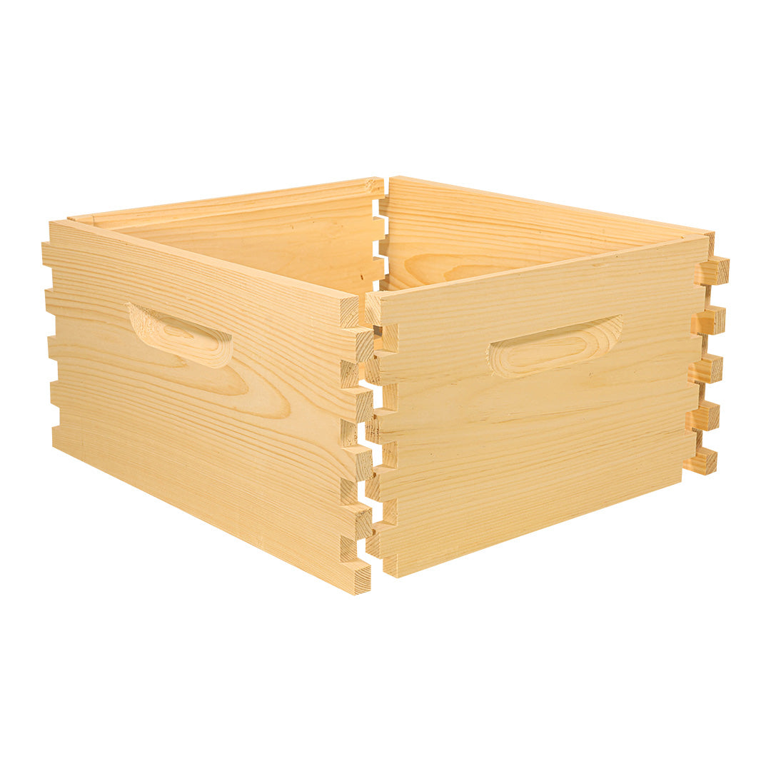 Deep Hive Body – Fingerjointed Unassembled 8 or 10-frame