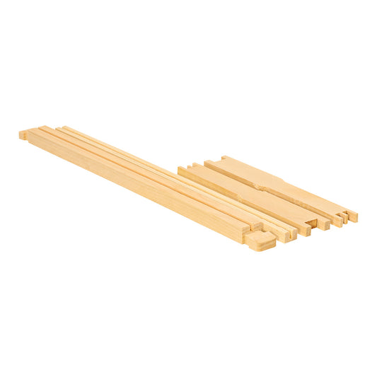Frame – Deep Unassembled Grooved Top Bar Grooved Bottom Bar w/o holes