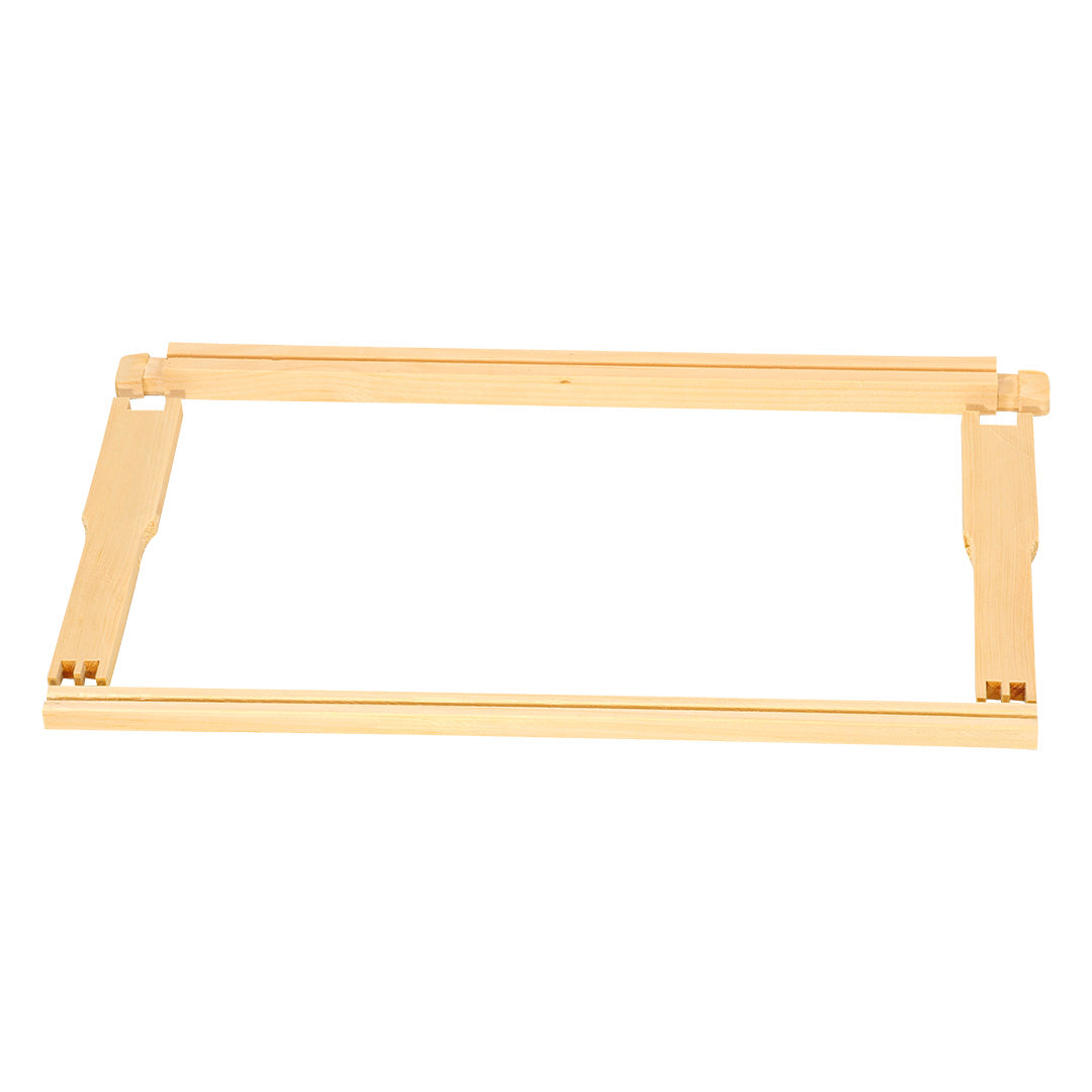 Frame – Deep Unassembled Grooved Top Bar Grooved Bottom Bar w/o holes
